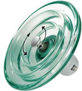 glass insulators Locking devices for ball and socket couplings of suspension insulators The plant manufactures insulators with W-clips and split-pins, which corresponds to the Russian and