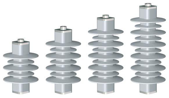 OCP2 Open Cage Polymeric Surge Arresters - Class 2 Application Protection of MV networks, sensitive equipment and substations from lightning and switching surge related over-voltages in areas with