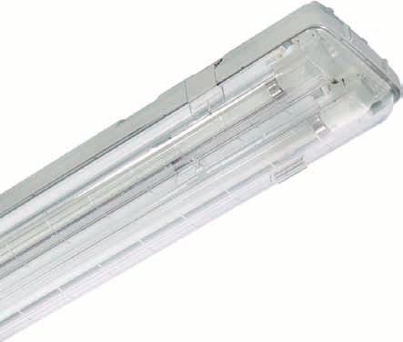 leader BS 111 Industrial luminaires 50 100 150 200 Material body: injection molded, self-extinguishing UV-stabilized polycarbonate color: gray RAL 7035 reflector: white varnished steel sheet Control