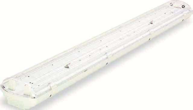 leader 21-01, 21-04 Ceiling and suspended industrial luminaires - IP 65 - white steel reflector 21-01 - highly polished aluminium reflector 21-04 Version with narrow-beam reflector Interconnecting