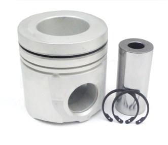 These one-piece type pistons, in production since model year 2005, also replace the earlier production two-piece articulated pistons and are more durable and exhibit better heat distribution.