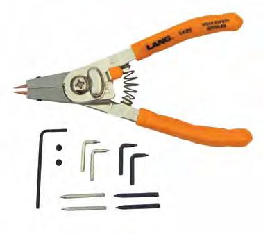 CONVERTABLE RETAINING RING PLIERS Quick Switch Pliers Convert between internal and external with a quick flip of a switch A once relatively time consuming and