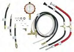 hose and four adapters TU-32-4 FORD POWER STROKE DIESEL FUEL SYSTEM KIT TU-32-5 FORD POWER STROKE DIESEL FUEL PRESSURE ADAPTER KIT TU-32-6 GM 6.
