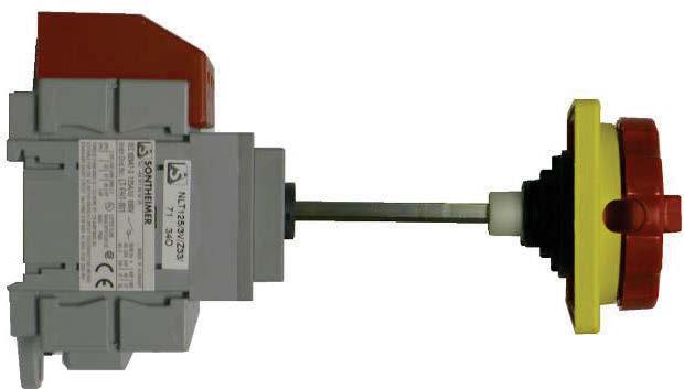Panel Mount Disconnect Switches Type V Switches mount to panel or DIN rail Door Interlock Function (door opens in off position only) Padlockable to prevent unauthorized use.