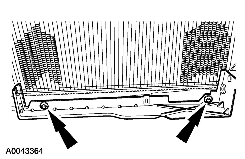 303-03-6 Engine Cooling 303-03-6 5. NOTE: It is not necessary to evacuate the A/C 8. Disconnect the hose. system. The A/C condenser can remain in the vehicle.