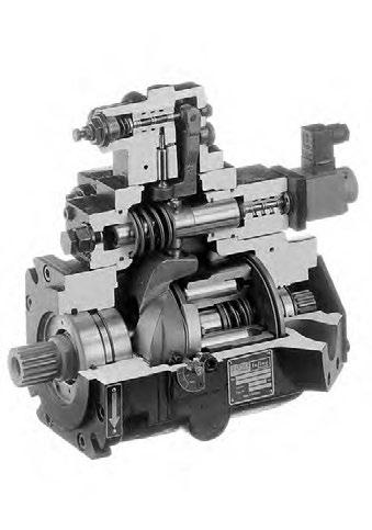 6 Variable displacement axial piston pump type V30D for open circuit Pressure p max Displacement V max = 420 bar (6000 psi) = 260 cm 3 /rev (16.16 cu in/rev) 1.2 1.