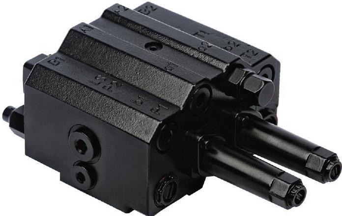 NV452 Monoblock directional control valve Product Features General Specifications Order Coding Open Center Load