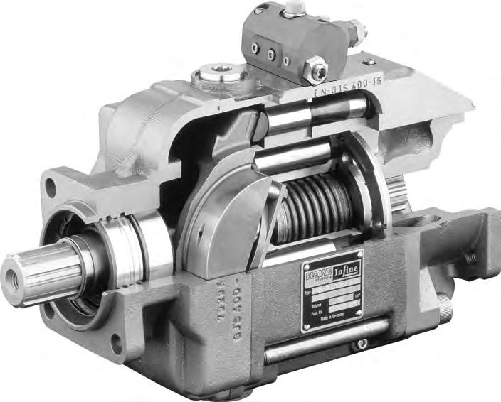 Variable displacement axial piston pump type V60N Product documentation Open circuit, for the power take-off of commercial