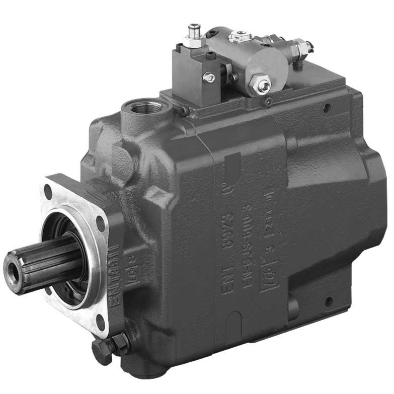 The axial piston pump type V60N is designed for open circuits in mobile hydraulics and works according to the swash plate principle.