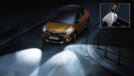 Enabled between 30 and 140km/h, the blind spot warning system immediately activates a warning