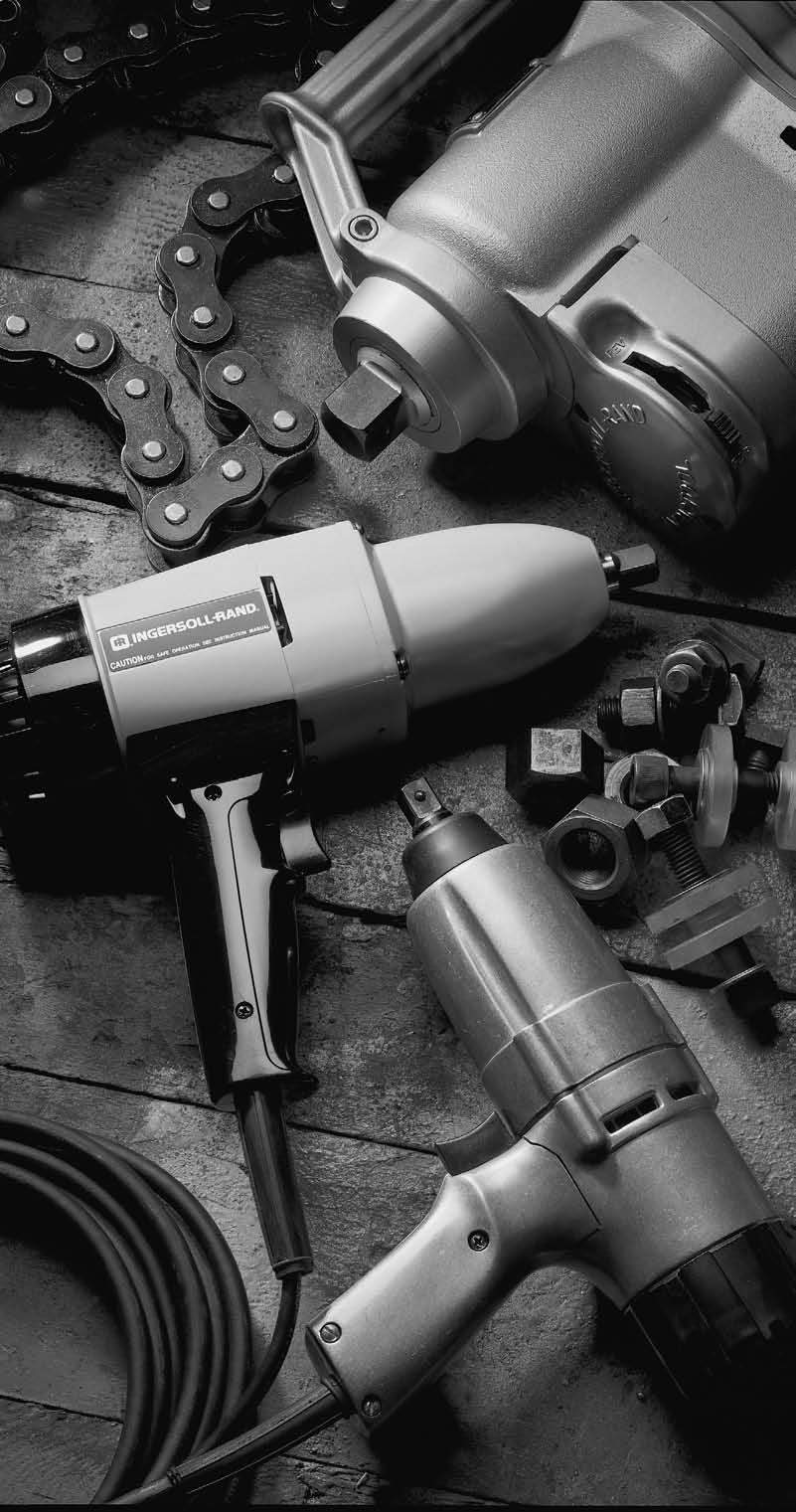Electric Impact Tools For applications where the use of compressed air is not practical, IR offers a complete line of electric Impact Tools in 3 8, 1 2, 3 4 and 1- inch drive sizes.