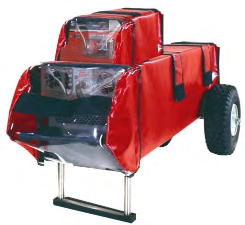 9.1 RAIN/DUST COVER CHAPTER 9 OPTIONAL ACCESSORIES The Turbo Start TI5400GHMD has an optional Rain