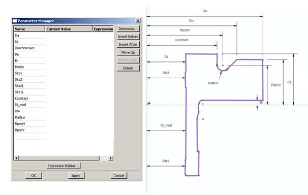Optimization Using Isight: Parameterization Parameterization within Abaqus/CAE Direct access from Isight Seven complex variable