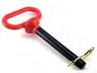 Poly Coated Hitch Pin with Hairpin Clip 3¾ 1 DTHP3840