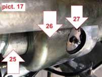 2) Lubricate the machine using any greasing point on the machine (look at the symbol page 3) and also the crown gear of the drum.