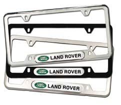 License Plate Frames Add an appropriate finishing touch to your Range