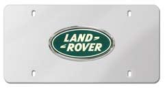 Brushed Silver finish with Land Rover logo LRN91620 Polished Silver