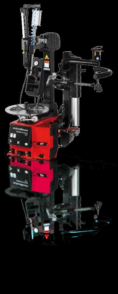 T Y R E C H A N G E R S T5000-24 AT Plus - Pneumatic Leverless Tilt Back Post Tyre Changer EEWH559AE1 The T5000-24 AT plus is a semi-automatic tyre changer with reinforced post and automatic mounting