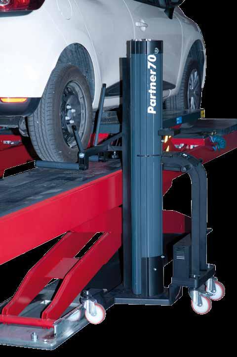 PARTNER 70 Battery operated wheel-lifter
