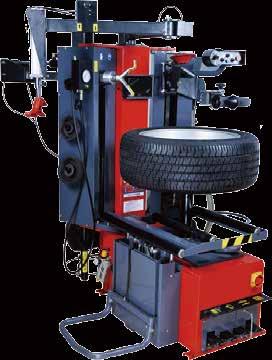 Tyre Changer Tyre Changer Movable vertical shaft fix for different size wheels to