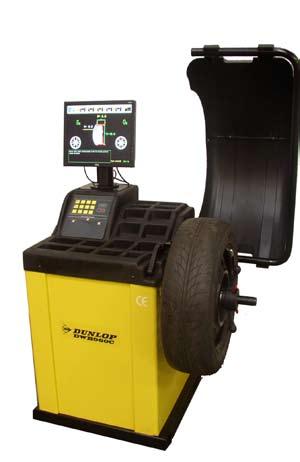 wheel balancer is designed for the professional tyre shop and workshop.