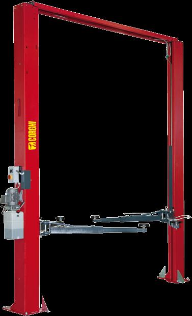 ERCO H4002 - H5002 Series LIFTING EQUIPMENTS Two-column electro-hydraulic lifts Column with an asymmetric structure designed to make easier the opening of the