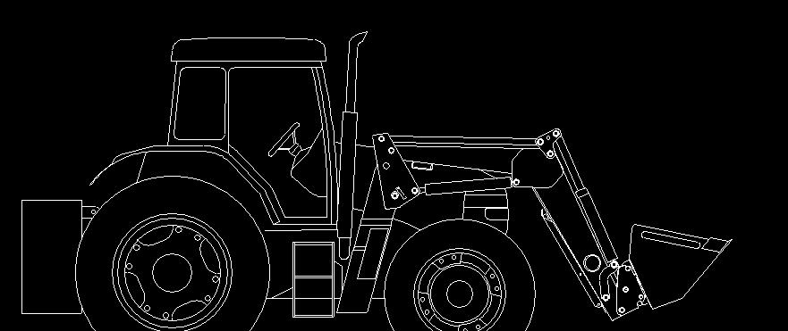 DO NOT handle round bales unless loader is equipped with an approved bale handling attachment. Otherwise the bale can fall (rollback) onto the operator or bystanders as loader is raised.