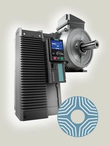 Synchronous-reluctance drive systems NEW SIMOTICS reluctance motors and SINAMICS converters innovative standard drive systems with the highest energy efficiency at all operating points.