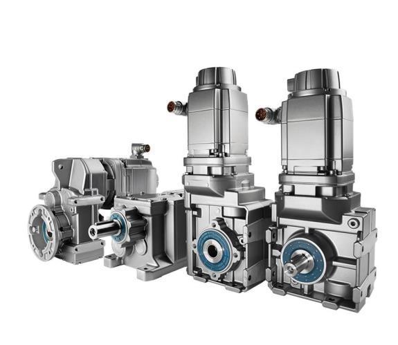 SIMOTICS S-1FG1 servo geared motors NEW The optimum servo geared motor for every motion control task: With SINAMICS converters, seamlessly integrated in the automation landscape in a standard