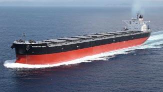 Namura Shipbuilding Co., Ltd. delivered the FRONTIER WAVE, a 174,707 DWT bulk carrier, to Nippon Yusen Kabushiki Kaisha at its Imari Shipyard & Works on September 11, 2012.
