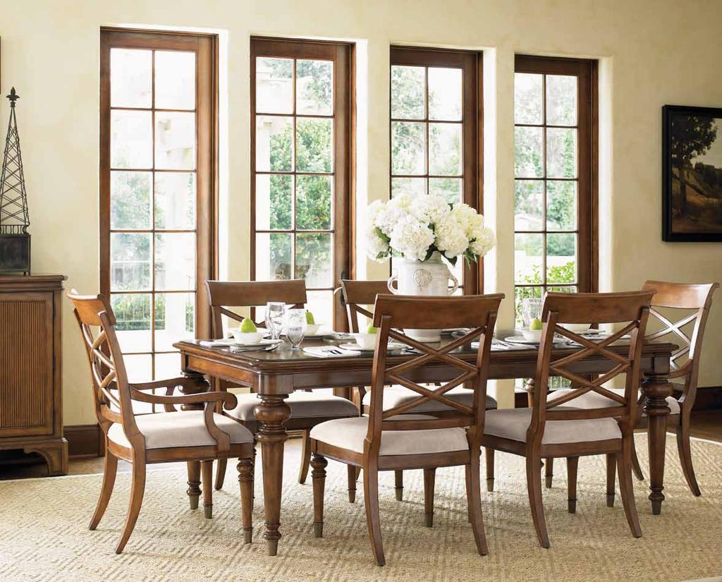 460-877 Grayson Dining Table 80W x 46D x 30H in.