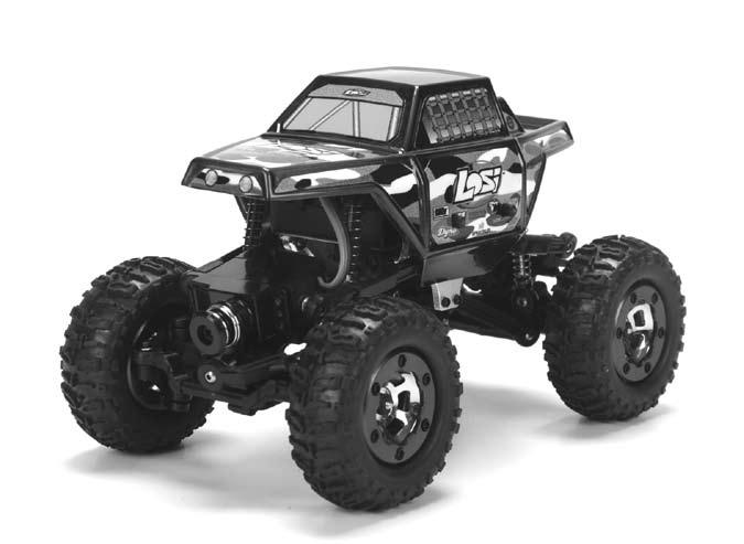 Operations Guide Introduction Thank you for choosing the Micro Rock Crawler from Losi. This guide contains the basic instructions for operating your new Micro Rock Crawler.