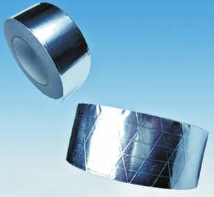 Aluminium Foil Tape A flexible and strong bright aluminium tape use on most surfaces.. Highly suitable for sealing of air conditioning and cool/warm air flow ducting.