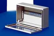 5 Lock systems Standard double-bit lock insert may be exchanged for lock inserts, type A, see page 956 and plastic handles, type, see page 954. o order enclosures in RAL 703, please add the extension.
