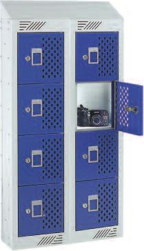 Personal Item Lockers Personal item lockers provide secure storage for small but valuable possessions in public areas and