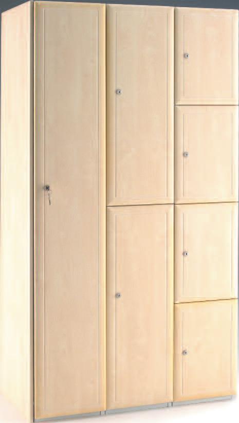 Wooden Door Lockers Standard Solid Grade Laminate Laminate doors are available in a wide range of finishes and colours, some of which are shown below.