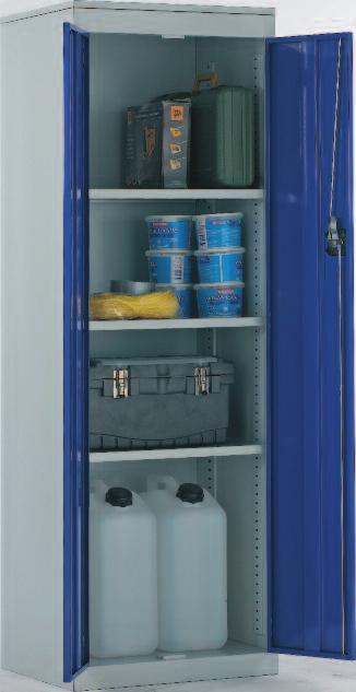 Slimline Cupboards The practical solution where storage space is limited Slimline cupboards provide secure storage in a compact footprint.