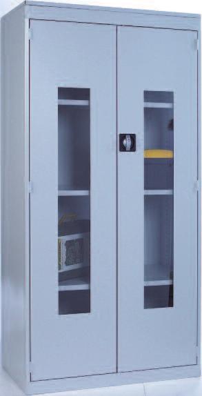 Vision Cupboards Lockers provide visible but secure storage suitable for most working environments to store tools, computer periperals, electronic