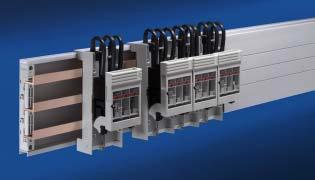 Rittal RiLine60 busbar systems 800/1600 A (60 ) NH on-load isolators, size 000 (3-pole) 1 2 69.5 141.
