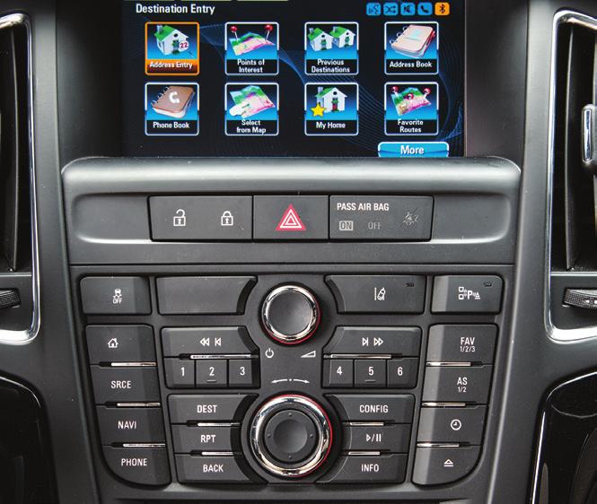 Navigation System F NAVI Map screens DEST Destination menus RPT Repeat voice guidance 4-Way Control: Move the 4-way control in the knob in different directions to move the map display Entering a