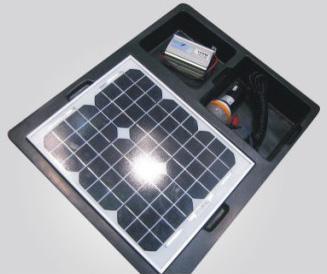 Portable Solar Light System - SPE-15W MODEL NO SPE-15W SOLAR PANEL 15 Watt LIGHTING SOURCE 4 pcs.