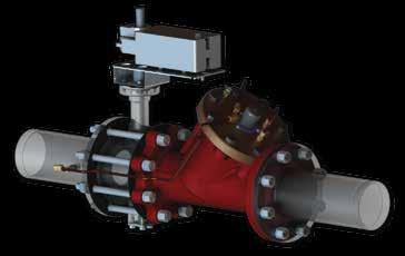 PI control valves are designed to replace the conventional 2 way control valve and balancing valve pair, installed at heating and cooling coils in