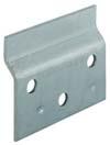 900 Wall rail for cabinet hanger, breakable Material: Steel Finish: Galvanized Installation: