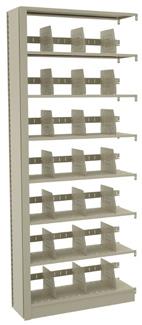 00 TOL--41-7* 4 1 1/4 166 609.00 TOL--424-7* 4 24 1/4 19 702.00 (With Slotted Shelves & Dividers) Dividers and With Open Back TOD--3609-7 3 36 9 1/4 102 425.00 TOD--3612-7 3 36 12 1/4 117 451.