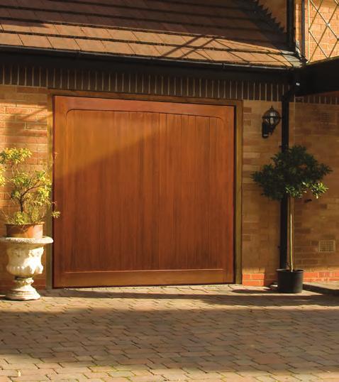Up and Over Composite Garage Doors Chassis corner details in each