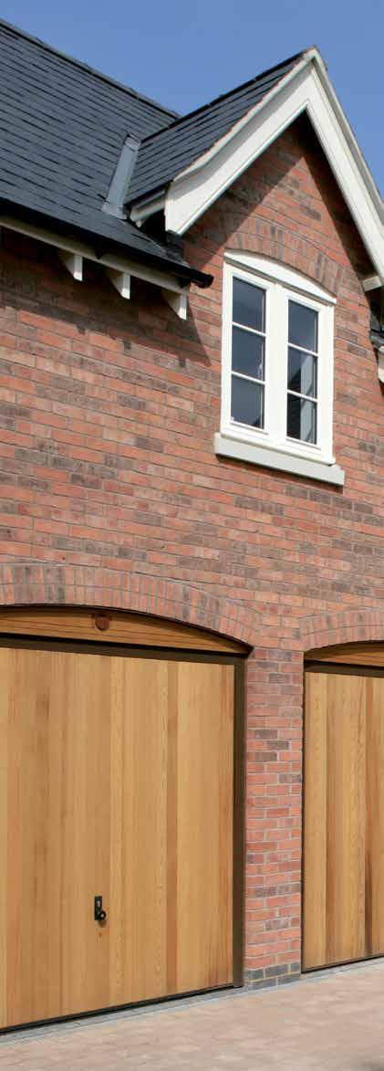 Hörmann Series 2000 timber up-and-over doors Whatever the style of your property, traditional or modern architecture, our styles of timber doors in either panelled or tongued and grooved design,