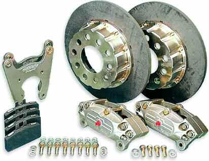 CARBON/CARBON BRAKES MW Carbon/Carbon brakes offer the advantage of an extremely light-weight rotor with superior stopping ability.