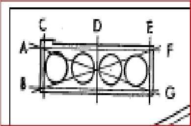 Fig. 60 Fig.61 C: Revise it if the planeness exceeds, and replace when it exceeds the limit value. The permitted maximum abrading thickness between cylinder block and cylinder head is: 2.