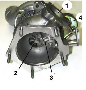 Wastegate Turbocharger In turbochargers with a wastegate valve, the exhaust gas is routed past the turbine directly to the exhaust when the required boost pressure is reached, which prevents the