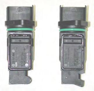 Intake Systems Hot-film Mass Air Flow Sensor (MAF) Operating Principle The hot-film mass air flow sensor (MAF) is installed between the air cleaner and throttle valve and detects the mass air flow